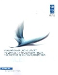 Cover: Evaluation of UNDP Support to Conflict-Affected Countries in the Context of UN Peace Operations - United Nations
