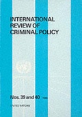 Cover: International Review of Criminal Policy, Nos 39-40. Special Double Volume on Juvenile Justice in International Perspective Sales No E.90.IV.3: Nos 39 & 40 1990 - United Nations