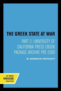 Enlarge image Cover: The Greek State at War, Part II - University of California Press
