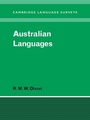 Cover: Australian Languages - Cambridge University Press