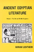 Cover: Ancient Egyptian Literature, Volume I - University of California Press