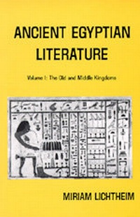 Abbildung von: Ancient Egyptian Literature, Volume I - University of California Press