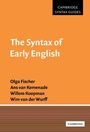 Cover: The Syntax of Early English - Cambridge University Press