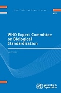 Cover: WHO Expert Committee on Biological Standardization - World Health Organization
