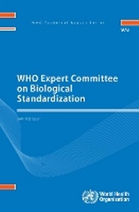 Enlarge image Cover: WHO Expert Committee on Biological Standardization - World Health Organization