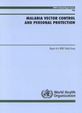Cover: Malaria Vector Control and Personal Protection - World Health Organization