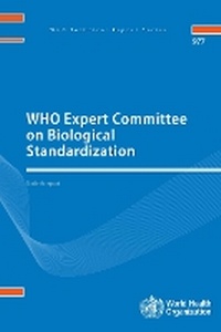 Enlarge image Cover: WHO Expert Committee on Biological Standardization - World Health Organization