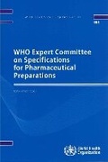 Cover: WHO Expert Committee on Specifications for Pharmaceutical Preparations - World Health Organization
