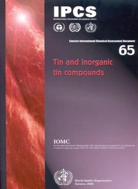 Enlarge image Cover: Tin and Inorganic Tin Compounds - World Health Organization