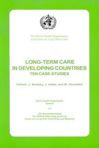 Enlarge image Cover: Long-term Care in Developing Countries - World Health Organization
