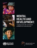 Cover: Mental health and development - World Health Organization