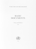 Cover: Basic Documents - World Health Organization
