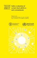 Cover: Safety evaluation of certain food additives and contaminants - World Health Organization