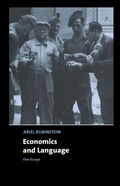 Cover: Economics and Language - Cambridge University Press