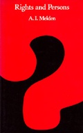 Cover: Rights and Persons - University of California Press