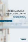 Cover: Organizational Learning from Performance Feedback - Cambridge University Press