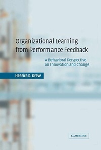 Enlarge image Cover: Organizational Learning from Performance Feedback - Cambridge University Press