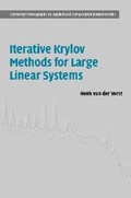 Cover: Iterative Krylov Methods for Large Linear Systems - Cambridge University Press