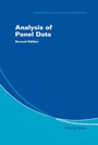 Cover: Analysis of Panel Data - Cambridge University Press