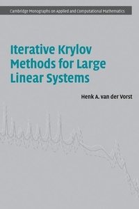 Enlarge image Cover: Iterative Krylov Methods for Large Linear Systems - Cambridge University Press