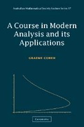 Cover: A Course in Modern Analysis and its Applications - Cambridge University Press
