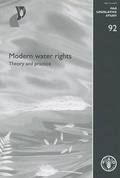 Cover: Modern water rights - Food & Agriculture Organization of the United Nations (FAO)