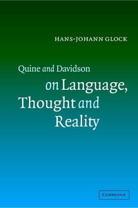 Enlarge image Cover: Quine and Davidson on Language, Thought and Reality - Cambridge University Press