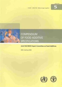 Enlarge image Cover: Compendium of food additive specifications - Food & Agriculture Organization of the United Nations (FAO)