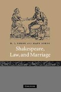 Cover: Shakespeare, Law, and Marriage - Cambridge University Press