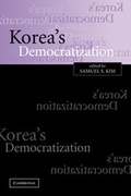 Cover: Korea's Democratization - Cambridge University Press