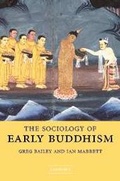 Cover: The Sociology of Early Buddhism - Cambridge University Press