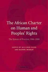 Enlarge image Cover: The African Charter on Human and Peoples' Rights - Cambridge University Press