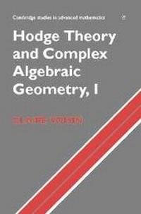 Abbildung von: Hodge Theory and Complex Algebraic Geometry I: Volume 1 - Cambridge University Press