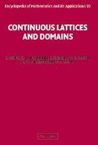 Abbildung von: Continuous Lattices and Domains - Cambridge University Press