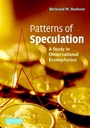 Cover: Patterns of Speculation - Cambridge University Press