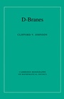 Cover: D-Branes - Cambridge University Press