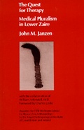 Cover: The Quest for Therapy in Lower Zaire - University of California Press