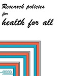 Cover: Research policies for health for all - WHO Regional Office for Europe