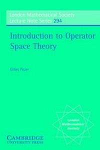 Abbildung von: Introduction to Operator Space Theory - Cambridge University Press
