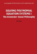 Cover: Solving Polynomial Equation Systems I - Cambridge University Press