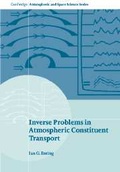 Cover: Inverse Problems in Atmospheric Constituent Transport - Cambridge University Press