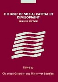Enlarge image Cover: The Role of Social Capital in Development - Cambridge University Press