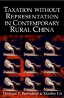 Cover: Taxation without Representation in Contemporary Rural China - Cambridge University Press
