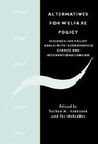 Cover: Alternatives for Welfare Policy - Cambridge University Press