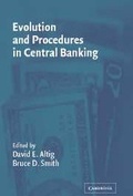 Cover: Evolution and Procedures in Central Banking - Cambridge University Press