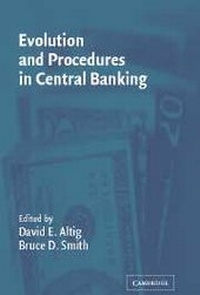 Enlarge image Cover: Evolution and Procedures in Central Banking - Cambridge University Press