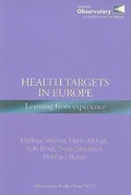 Cover: Health Targets in Europe - WHO Regional Office for Europe