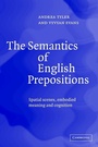 Cover: The Semantics of English Prepositions - Cambridge University Press