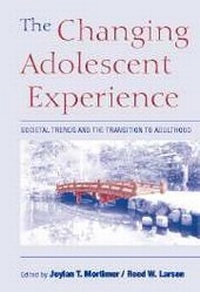 Enlarge image Cover: The Changing Adolescent Experience - Cambridge University Press