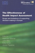 Cover: The Effectiveness of Health Impact Assessment - WHO Regional Office for Europe